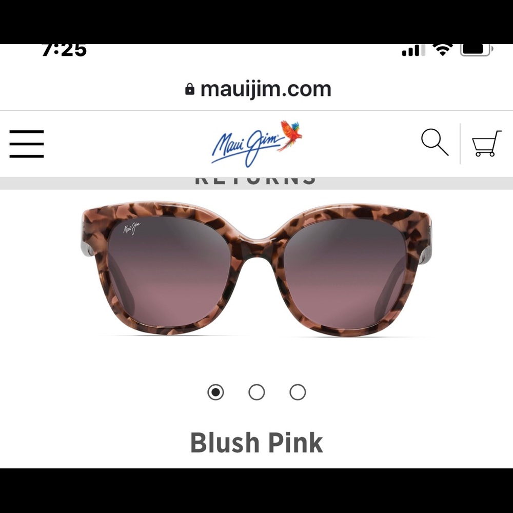 Authentic Maui Jim Honey Girl Sunglasses